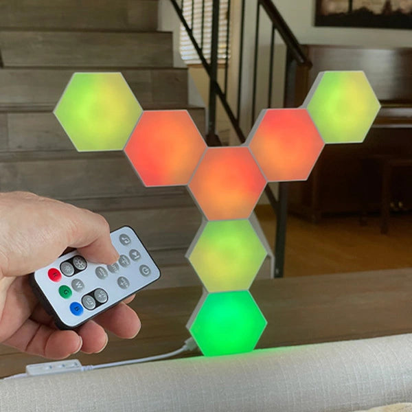 HEXlights Bluetooth modules showing multiple light effects