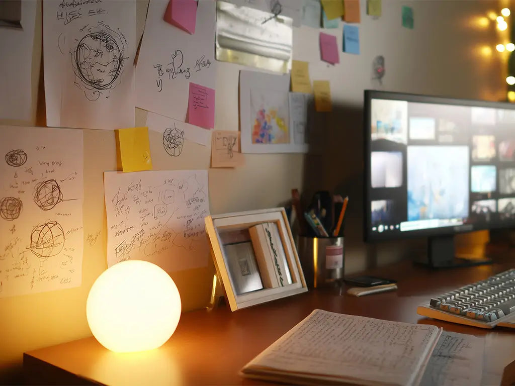 desk lighting ideas