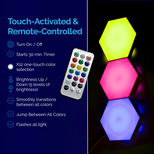 HEXlights Touch 3-Pack