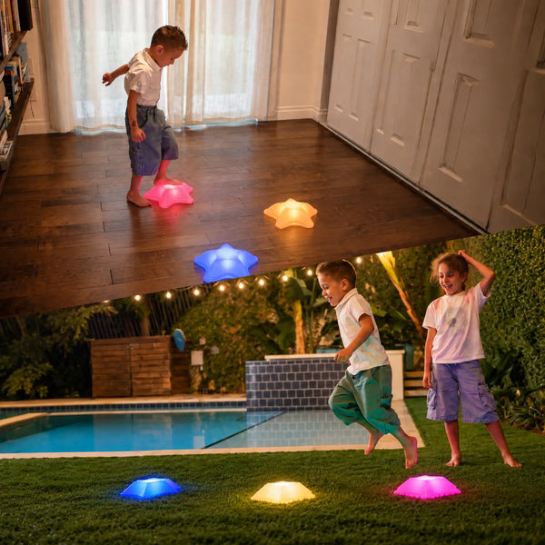 LumiSteps indoor and outdoor